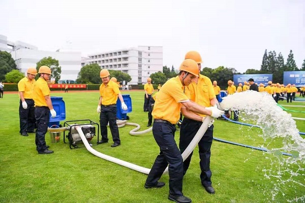 本市举办2019年住宅小区房屋维修应急暨防汛防台演练