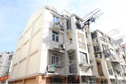 四平路幸福村完成改造